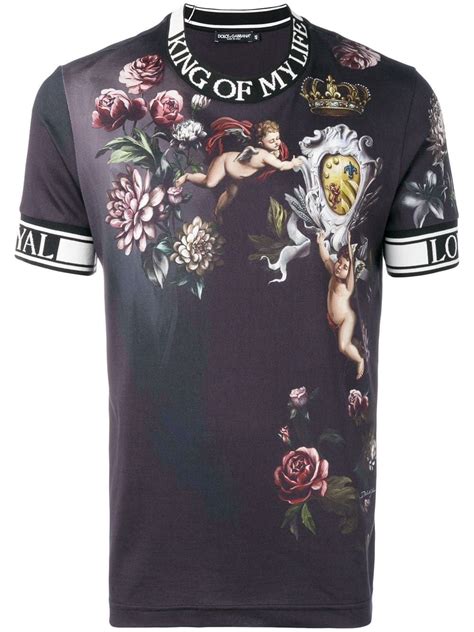 dolce gabbana angel t shirt|dolce & gabbana shirt men's.